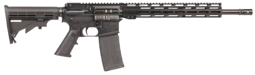 ATI ATIG15MS556ML13 MilSport  5.56x45mm 30+1 16" Black Threaded Barrel, Matte Black Picatinny Rail Receiver, 13" M-LOK Handguard, Black 6 Position Rogers Super-Stoc, Black Polymer Grip