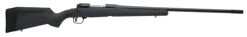Savage Arms 57147 110 Long Range Hunter 280 Ackley Improved 4+1 26", Matte Black Metal, Gray Fixed AccuStock with AccuFit