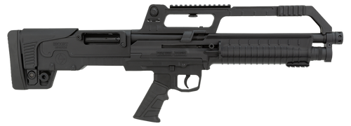 Escort HEBA12180001  BullTac 12 Gauge Semi-Auto 3" 5+1 18" Black Steel Barrel, Black Picatinny Rail Aluminum/Polymer Receiver, Bullpup w/Pistol Grip Synthetic Stock