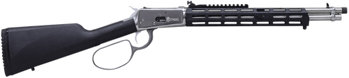 Citadel CIT45LCLVRSS Levtac-92  Full Size 45 Colt (Long Colt) 8+1 16.50" Stainless Threaded Barrel, Picatinny Rail Stainless Steel Receiver, Black Fixed Synthetic Stock, Right Hand