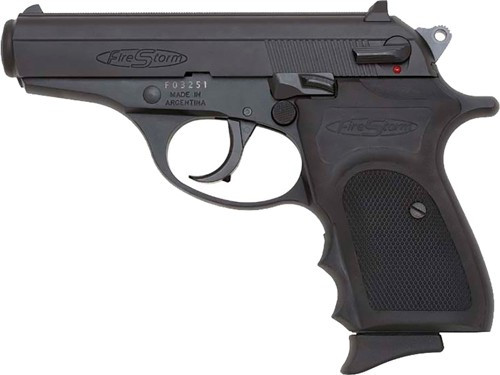 7+1 SHOT MATTE BLACK RUBBERBERSA FIRESTORM 380ACP FS 