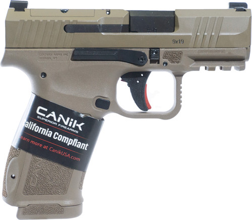3.18" OR FS FLAT DARK EARTHCANIK METE MC9 L CALI 9MM 