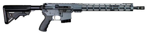 Alexander Arms RTA65SG Tactical  6.5 Grendel 10+1 16" Black Threaded Barrel, Sniper Gray Cerakote Picatinny Rail Aluminum Receiver, M-LOK Handguard, Black Synthetic B5 Bravo Stock, Black A2 Grip