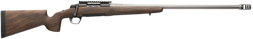Browning 036077218 X-Bolt 2 Long Range 308 Win 4+1 24" Matte Gray Fluted Threaded Sporter Barrel, Matte Blued Picatinny Rail Stainless Steel Receiver, McMillan Game Scout Wood Finish Composite Stock