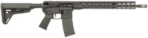 Aero Precision APCR640439 M4E1  5.56x45mm NATO 30+1 16" Heavy Mid-Length Barrel, Black, 15" R-ONE M-LOK Handguard, Magpul Grip/SL Carbine Stock, Ambi Charging Handle/Safety