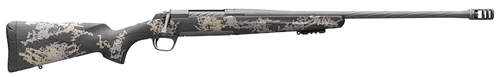 Browning 035583299 X-Bolt Mountain Pro SPR 6.8 Western 3+1 20" Steel Fluted Sporter Barrel, Tungsten Gray Cerakote Steel Receiver, Accent Graphic Black/ Carbon Fiber Stock, Right Hand