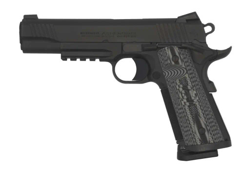 COLT 1911 CCU RAIL 9MM 5" MATTE BLACK DLC