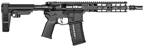 Radian Weapons R0052 Model 1 Pistol 300 Blackout 30+1 9", Black, Billet Rec, M-Lok Handguard, Smooth Buffer Tube (No Brace), Magpul Grip, Ambi Controls, Dead Air QD Flash Hider, Adj. Trigger