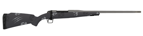 Fierce Firearms TWROG7MMBC20GP Twisted Rogue 7mm BC 20" Tungsten Cerakote Steel Threaded Barrel, Drilled & Tapped Steel Receiver, LR Negative Comb Phantom Camo Carbon Fiber Stock
