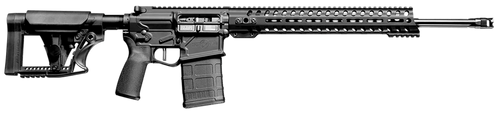 Patriot Ordnance Factory 01734 Rogue Prescott 6.5 Creedmoor 20" DI 20+1 Black Anodized Rec 14.50" Renegade M-LOK Stainless Steel Fluted Barrel Black Adjustable Stock Black Polymer MFT Grip Right Hand
