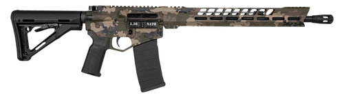 Diamondback DB175AK621 DB15  5.56x45mm NATO 30+1 16", Multicam Rec/15" Slim M-Lok V-Rail Handguard, OEM Black Gold Lower, Black Furniture, Magpul CTR Stock & K2 Grip, DBSB-IV Flash Hider