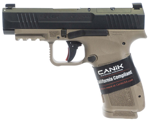 CENT METE MC9 LS FDE/BLK 9MM 3.63 10RD CA COMP