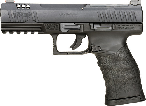 10-SHOT BLACK POLYMERWALTHER WMP OR 22WMR 4.5" 