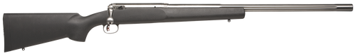 Savage Arms 18671 12 LRPV Full Size 6mm BR 1rd 26" Matte Heavy Fluted Barrel, Matte Stainless Steel Receiver w/Picatinny Rail, Matte Black HS Precision w/V-Block Synthetic Stock, Right Hand