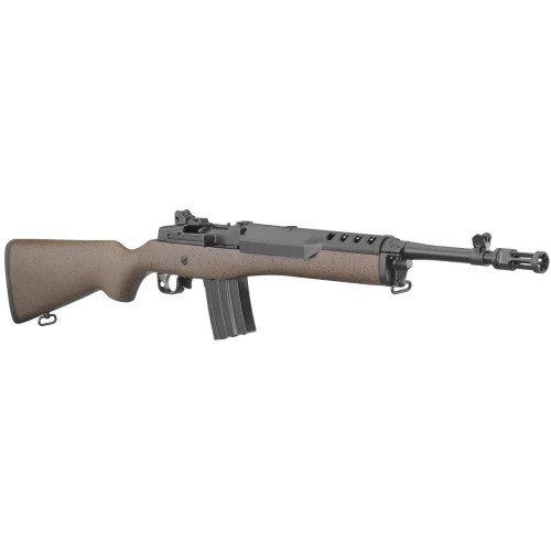 RUGER MINI-14 TACT RFL 5.56 16.1" SPKL BLK/BRN WD 20RD
