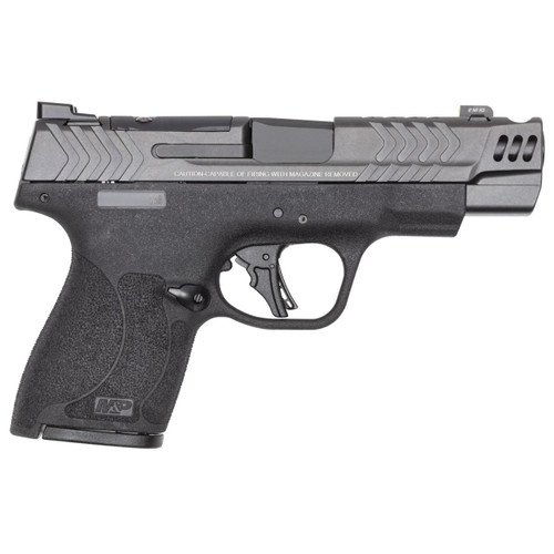 S&W PC M&P 9 Shield Plus Carry Comp Handgun 9mm Luger 10rd Magazines(2) 4" Barrel  Thumb Safety