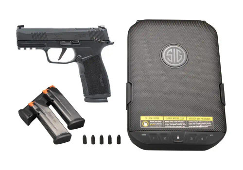 SIG SAUER P365 X MACRO KIT 9MM PSTL 3.7" MANUAL SAFETY O.R. 3-10RD MAGAZINES