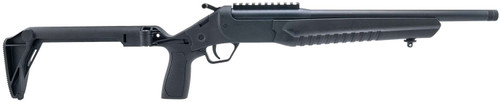 ROSSI LWC 300BLK BREAK ACTION SNGLE SHOT 16.5" BLACK FOLDING STOCK