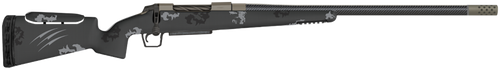 Fierce Firearms FCTRXP7PRC24TP CT Rival XP 7mm PRC 3+1 24" Carbon Fiber C3 Carbon Fiber Steel Barrel, Tungsten Cerakote Titanium Receiver, C3 w/Adj Cheek Piece Phantom Camo Carbon Fiber Stock
