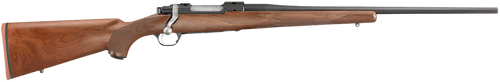 Ruger 37115 Hawkeye  Sports South Exclusive Full Size 257 Roberts 4+1 22" Satin Blued Alloy Steel Barrel, Receiver w/Integral Scope Mount, American Walnut Fixed Stock, Right Hand