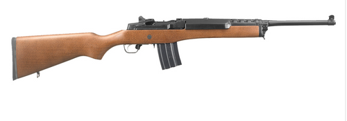 Ruger 5816 Mini-14 Ranch 5.56x45mm NATO 20+1 18.50" Barrel, Blued Alloy Steel, Hardwood Stock, Optics Ready
