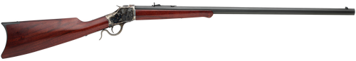 Taylors & Company 550150 1885 High Wall 38-55 Win Caliber with 1rd Capacity, 30" Blued Barrel, Color Case Hardened Metal Finish & Walnut Stock Right Hand (Full Size)