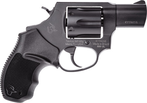 2" FS 6-SH MATTE BLACK RUBBERTAURUS 856 ULTRA LITE 38SPL 