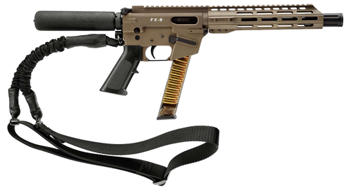FREEDOM ORDNANCE FX9P10T-FDE  9MM 10"TUBE  31R FDE