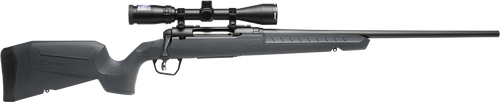 Savage Arms 32175 Axis 2 XP Combo Full Size 7mm-08 Rem 4+1 22" Black Sporter Barrel, Black Carbon Steel Receiver Drilled & Tapped, Gray Fixed Synthetic Stock, Weaver 3-9x40mm Scope, Right Hand