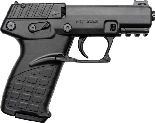 Keltec P17 Optics Ready Pistol 22 lr. 3.8 in. Black 17 rd.