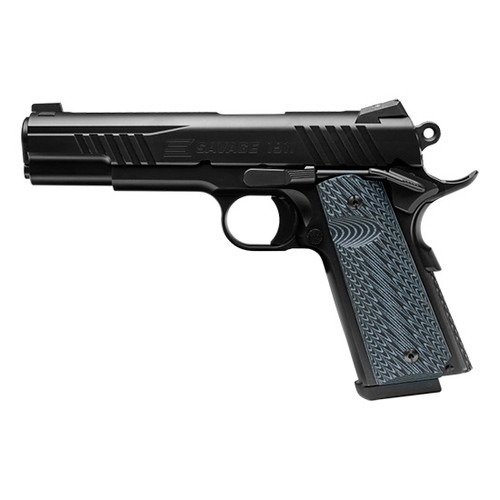 SAV 1911 GOV'T BLK 45ACP 5 8RD