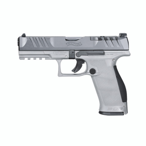 Walther PDP Full Size Optic Ready Pistol 9mm 4.5 in. Two-Tone Grey 18 rd.