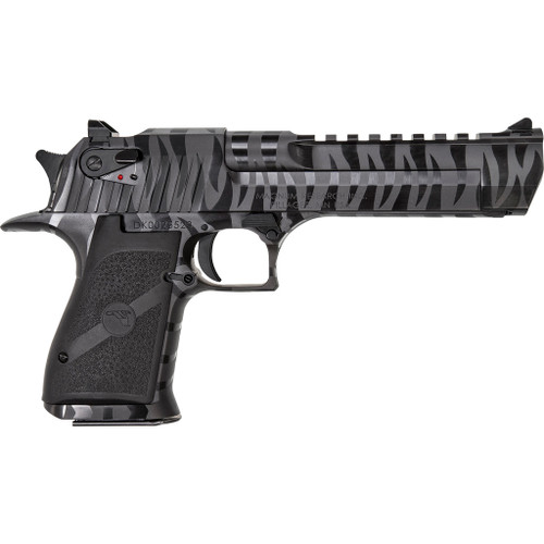 Magnum Research Desert Eagle Mark XIX Pistol 50 AE 6 in. Black with Tiger Stripe 7 rd.