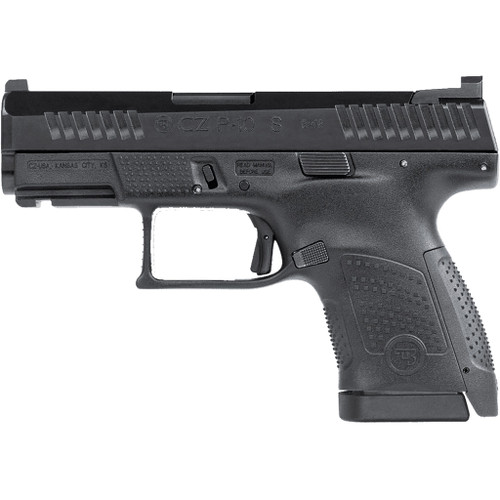 CZ P-10 S Pistol 9 mm 3.5 in. Black/Nitride 10+1 rd. Fixed Sights