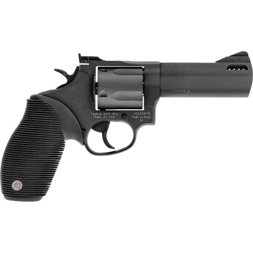 Taurus Tracker Model 44 Revolver 44 Rem Mag 4 in. Black 5 rd. Rubber Grips