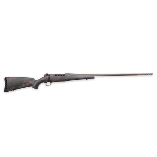 Weatherby Mark V Backcountry 2.0 Rifle .338 Wby RPM 4rd Magazine 18" 5/8x24 Threaded Barrel Black with Green and Brown with 2" Muzzle Brake