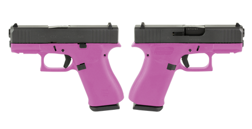 GLOCK G43X 9MM PISTOL 3.41" HOT PINK NIGHT SIGHTS 2-10RD MAGS