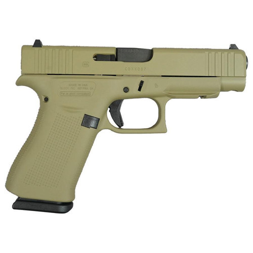 Glock 48 Gen 5 Custom "FDE" w/ Front Rail Handgun 9mm Luger 10/rd Magazines (2) 4.17" Barrel USA