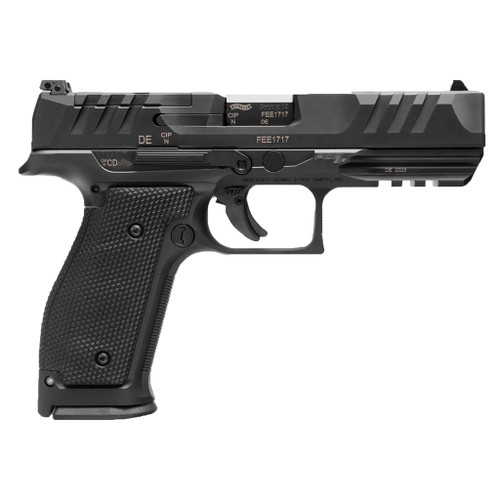 Walther PDP Steel Frame Pistol 9mm 4.5 in. Black 15 rd.