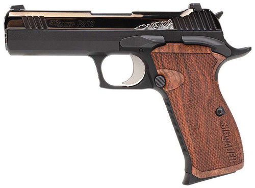 dSIG SAUER P210 CARRY CUSTOM WORKS 9MM PSTL POLISHED SLIDE W/ ENGRAVE SCROLLWORK