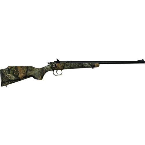 Keystone Crickett Hydro-Dipped Synthetic Rifle 22LR Mossy Oak Break Up Country Blued