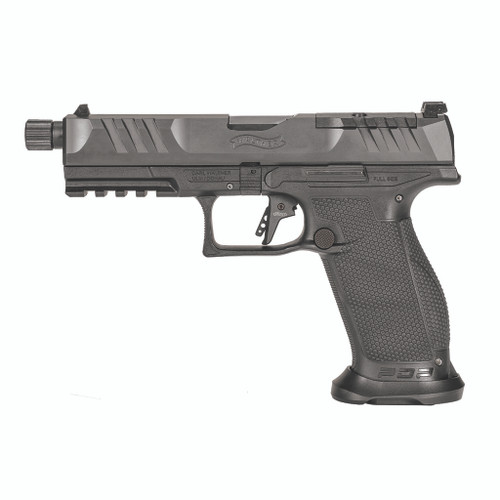 Walther PDP Full Size Optic Ready PRO SD Pistol 9mm 5.1 in. Black 18 rd. Threaded