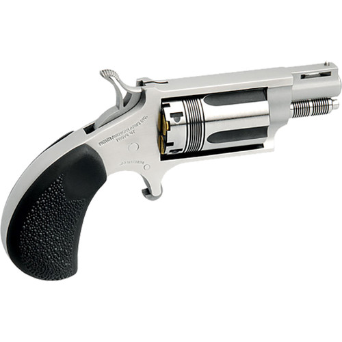 NAA Wasp Mini-Revolver Combo 22 LR/.22 WMR Stainles/Black 1.13 in. 5 rd.