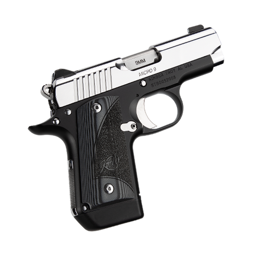 KIMBER MICRO 9 BLACK DIAMOND 9MM PSTL BLK/STS 8RD MAG