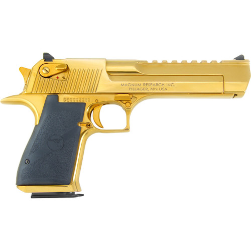 Magnum Research Desert Eagle Mark XIX Pistol 50 AE 6 in. Titanium Gold 7 rd.