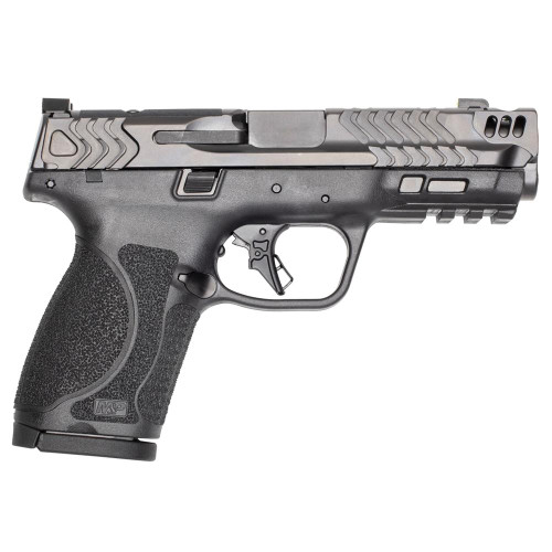 USED S&W PC M&P 9 M2.0 Compact Carry Comp Handgun 9mm Luger 15rd Magazine 4.22" Barrel Optic Ready No Thumb Safety