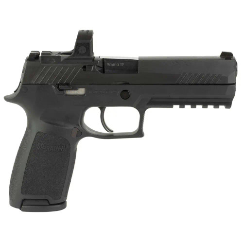 dSIG 320F 9MM PSTL BLK 4.7"BBL  ROMEO ZERO PRO OPTIC 17RD