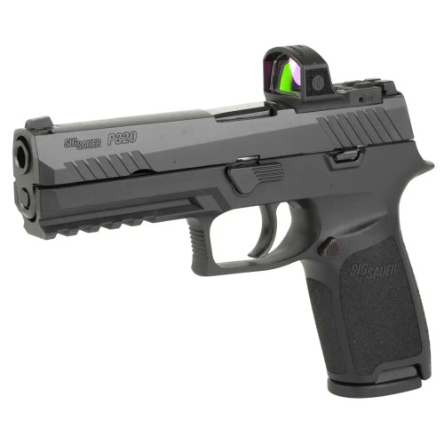 dSIG 320F 9MM PSTL BLK 4.7"BBL  ROMEO ZERO PRO OPTIC 17RD