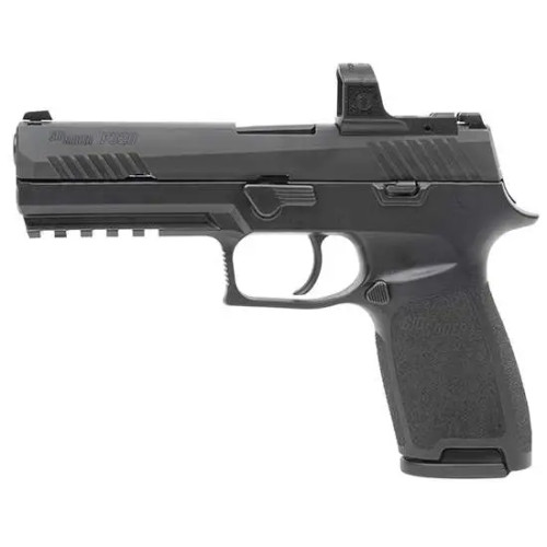 dSIG 320F 9MM PSTL BLK 4.7"BBL  ROMEO ZERO PRO OPTIC 17RD