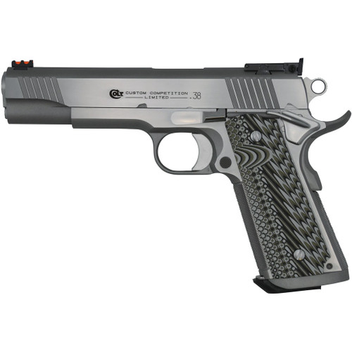 Colt 1911 Custom Competition Pistol 38 Super 5 in. Stainless 9 rd.